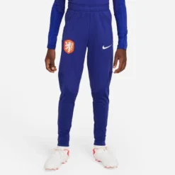 Nike Holland Training Trousers Dri-FIT Strike 2022/23 - Deep Royal Blue/White Kids