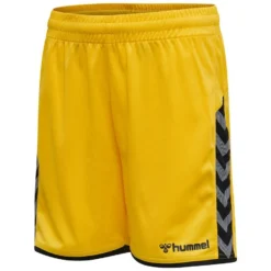Hummel Shorts Authentic Poly - Yellow/Black Kids