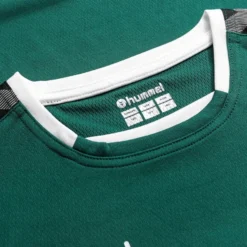 Hummel Playershirt Authentic Poly - Green/White Kids -Track Fit Wear Sales 16b192163cc0