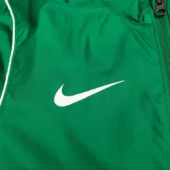 Nike Rain Jacket Repel Park 20 - Pine Green/White Kids -Track Fit Wear Sales 1b582368fe0e