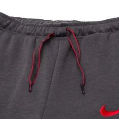 Nike Paris Saint Germain Training Trousers Dri-FIT Travel Fleece - Dark Grey/Black/Siren Red Kids -Track Fit Wear Sales 1f855814fba5