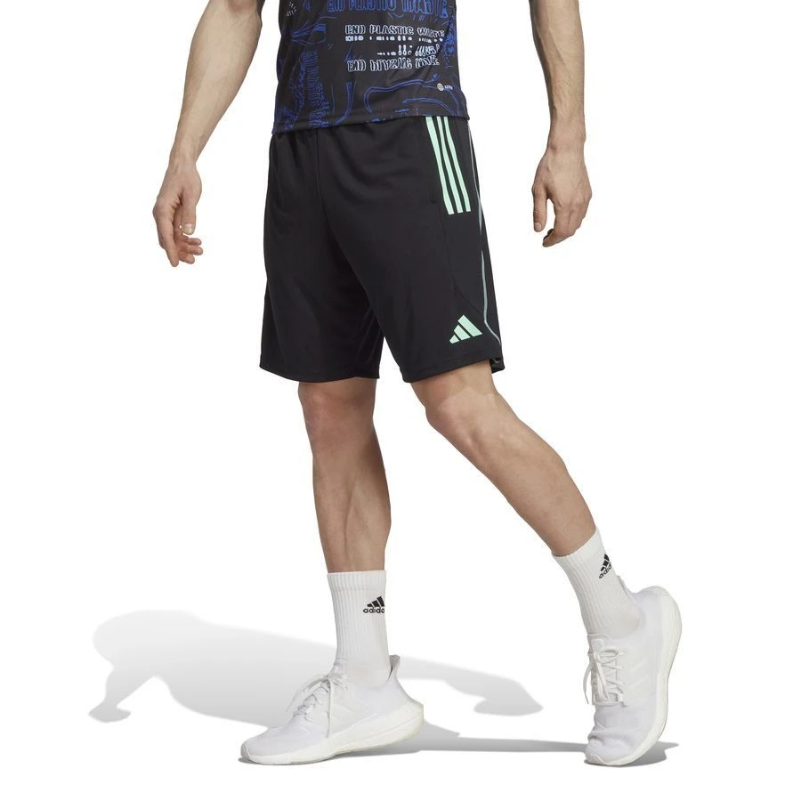 Adidas Sweat Shorts Tiro 23 League - Black/Solar Green 2 Adidas Sweat Shorts Tiro 23 League - Black/Solar Green - Image 2