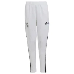 ADIDAS Real Madrid Training Trousers Condivo 22 - White/Black Kids