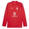 Puma Milan Training Shirt 1/4 Zip - Red/White