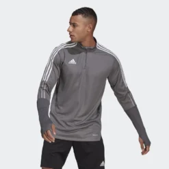 Adidas Training Shirt Tiro 21 - Team Grey Four/White -Track Fit Wear Sales 293148c0cbec
