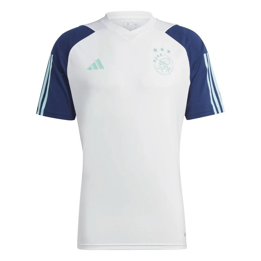 ADIDAS Ajax Training T-Shirt Tiro 23 - White/Clear Mint 1 ADIDAS Ajax Training T-Shirt Tiro 23 - White/Clear Mint