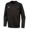 PUMA Training Shirt LIGA Sweat - PUMA Black/White Kids