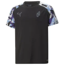 PUMA Training T-Shirt Neymar Jr. Creativity - PUMA Black/Intense Blue/Purple Kids LIMITED EDITION