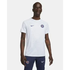 Nike Paris Saint Germain Training T-Shirt Dri-FIT Pre Match - Grey/Midnight Navy