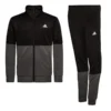 Adidas Tracksuit Colourblock - Black/White/Medium Grey Heather Kids