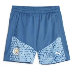 Puma Manchester City Training Shorts - Blue Kids