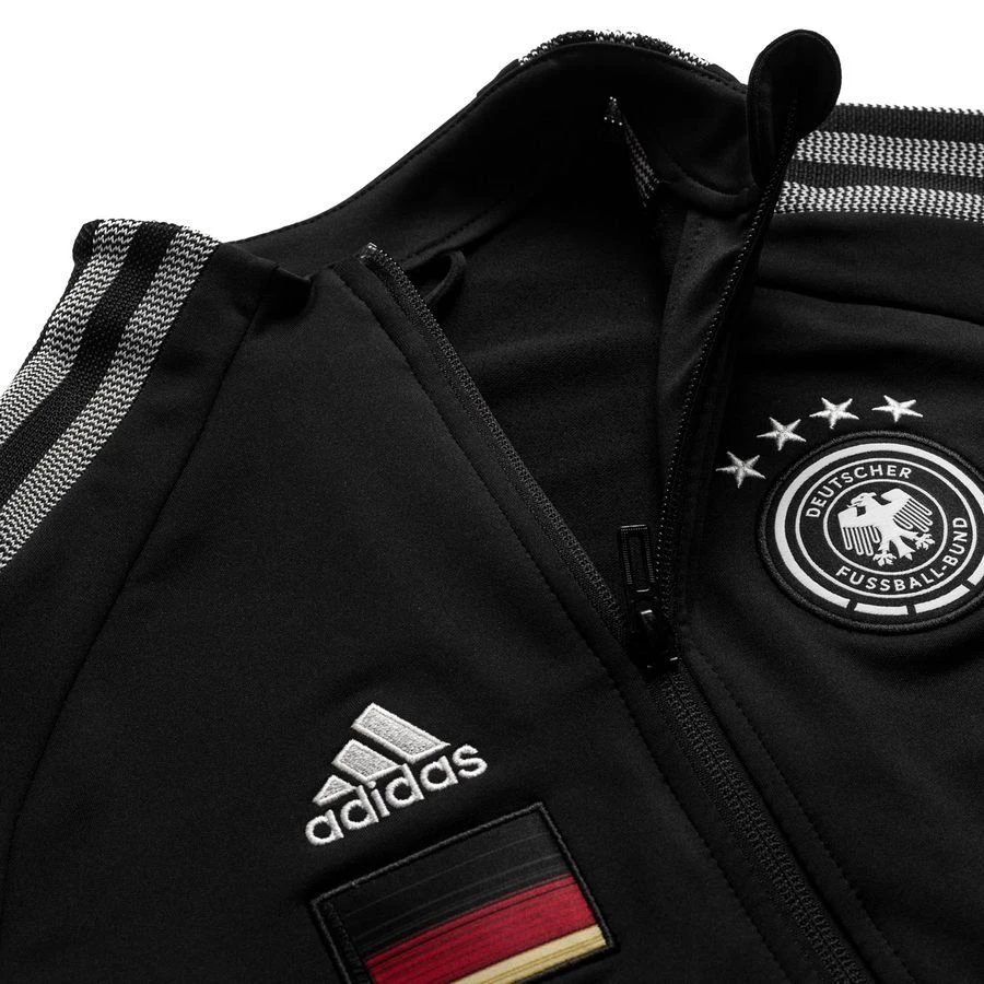 ADIDAS Germany Jacket Anthem - Black/White Kids 5 ADIDAS Germany Jacket Anthem - Black/White Kids - Image 5