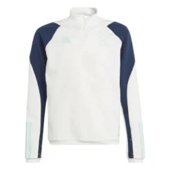 ADIDAS Ajax Training Shirt Tiro 23 - White Tint/Navy/Turquoise Kids