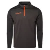 Hummel Training Shirt Authentic 1/2 Zip - Asphalt/Red