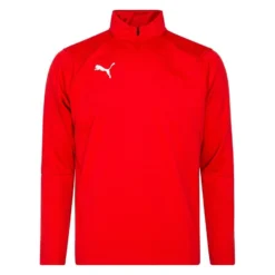 PUMA Training Shirt LIGA 1/4 Zip - Puma Red