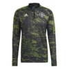 ADIDAS Manchester United Training Shirt Condivo 22 EU - Black/Pulse Lime