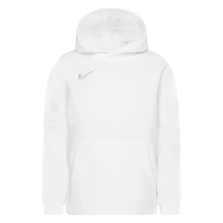 Nike Hoodie Fleece Park 20 - White/Wolf Grey Kids