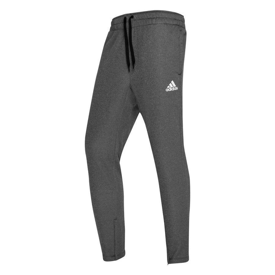 Adidas Training Trousers Game And Go Tapered - Grey/White 1 Adidas Training Trousers Game And Go Tapered - Grey/White
