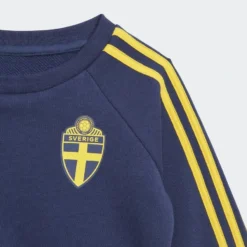 ADIDAS Sweden Training Suit DNA Baby - Navy/Yellow 6 ADIDAS Sweden Training Suit DNA Baby - Navy/Yellow -Track Fit Wear Sales 53ea1df3591d