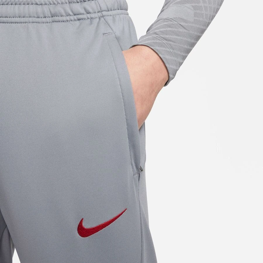 Nike Liverpool Training Trousers Dri-FIT Strike - Smoke Grey/Tough Red 4 Nike Liverpool Training Trousers Dri-FIT Strike - Smoke Grey/Tough Red - Image 4