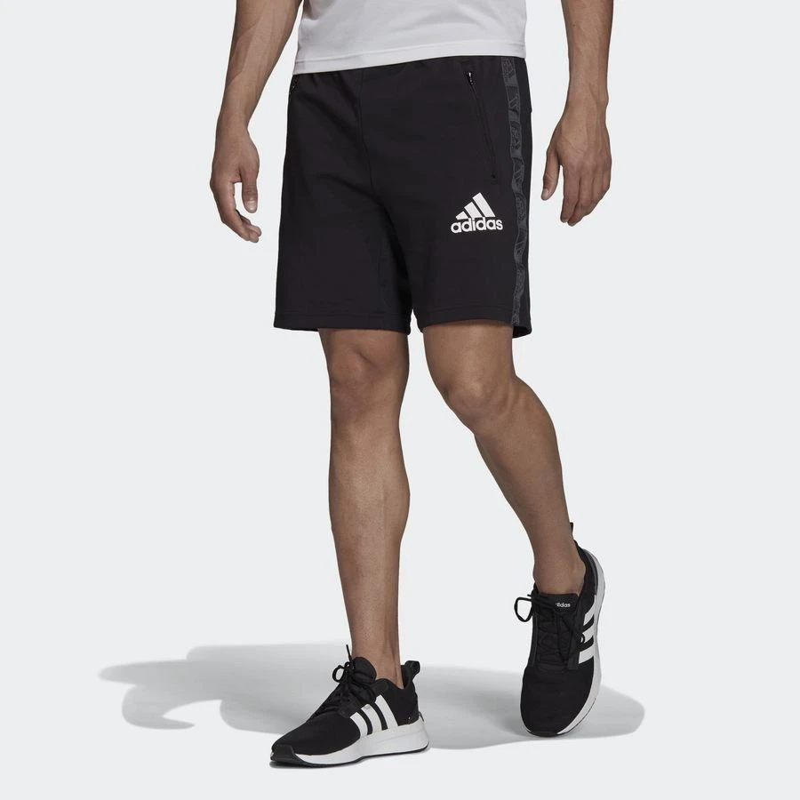 Adidas Training Shorts Aeroready Designed To Move Motion Logo - Black 2 Adidas Training Shorts Aeroready Designed To Move Motion Logo - Black - Image 2