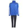 Adidas Tracksuit Team 3-Stripes - Bold Blue/Black Kids