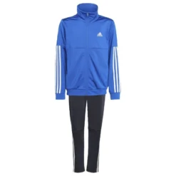 Adidas Tracksuit Team 3-Stripes - Bold Blue/Black Kids