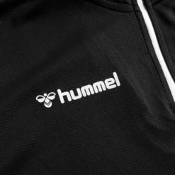 Hummel Training Shirt Authentic 1/2 Zip - Black/White Kids -Track Fit Wear Sales 5d46494ed6a9