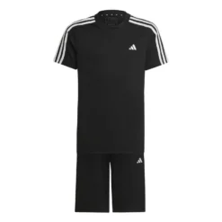 Adidas Training Set Train-Essentials 3-Stripes - Black/White Kids