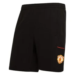 Manchester United Sweat Shorts French Terry - Black