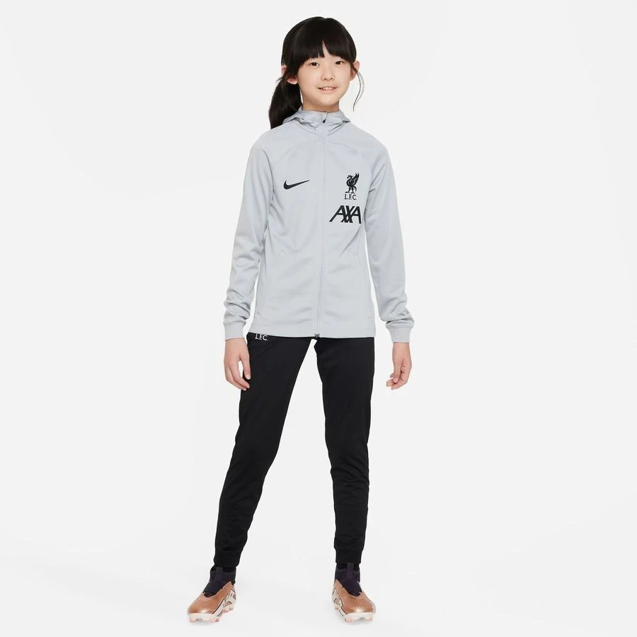Nike Liverpool Tracksuit Dri-FIT Strike - Wolf Grey/Black/White Kids 1 Nike Liverpool Tracksuit Dri-FIT Strike - Wolf Grey/Black/White Kids