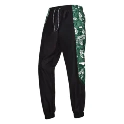 Puma Manchester City Pants Woven Tailored For Sports - Silver/Camo Green