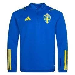 ADIDAS Sweden Training Shirt Tiro 23 - Glory Blue/Equipment Yellow Kids