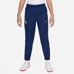Nike France Tracksuit Dri-FIT Strike Woven 2022/23 - Midnight Navy/Metallic Gold Kids -Track Fit Wear Sales 77f9f7485053