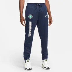 Nike Nigeria Training Trousers Travel - Obsidian/Pine Green/White