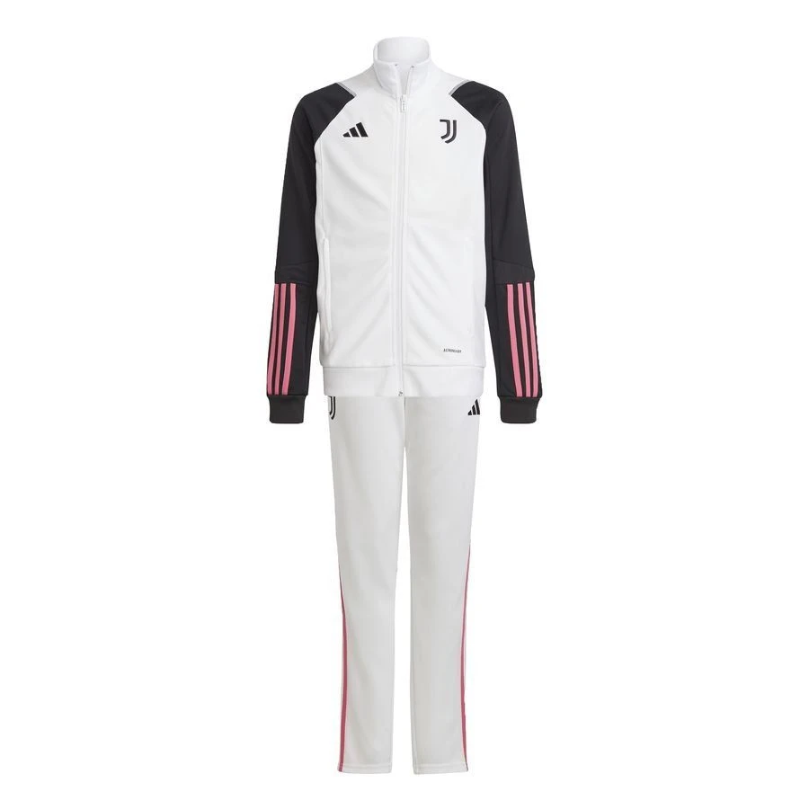 ADIDAS Juventus Tracksuit Tiro 23 - White Kids 1 ADIDAS Juventus Tracksuit Tiro 23 - White Kids