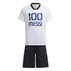 Adidas Training Set Messi - White/Navy Kids