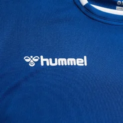Hummel Playershirt Authentic Poly - True Blue/White -Track Fit Wear Sales 87231616874e