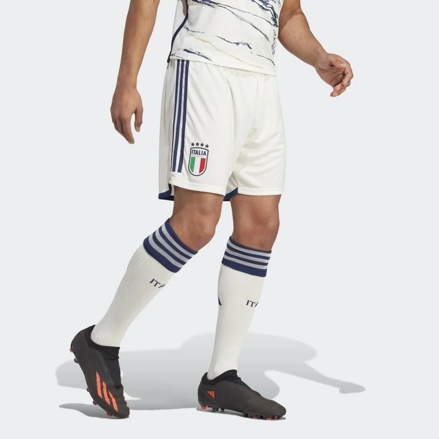 ADIDAS Italy Away Shorts 2023/24 Kids 2 ADIDAS Italy Away Shorts 2023/24 Kids - Image 2