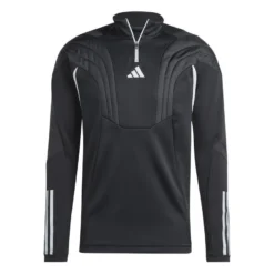 Adidas Training Shirt Tiro 23 Winterized - Black/Light Grey