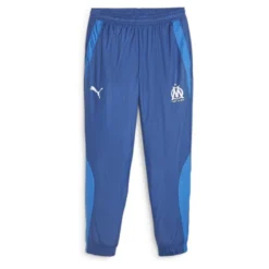 Puma Marseille Training Trousers Pre Match Woven - Blue