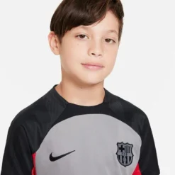 Nike Barcelona Training T-Shirt Dri-FIT Strike - Steel Gray/Black Kids -Track Fit Wear Sales 8f091b8abcd5