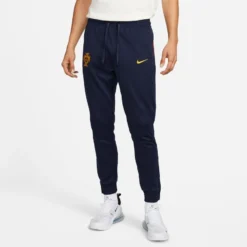 Nike Portugal Training Trousers Travel - Obsidian/Gorge Green/Gold Dart