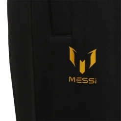 Adidas Training Trousers Aeroready Messi Mi Historia - Black/Semi Solar Gold Kids -Track Fit Wear Sales 950bb6b4cc89