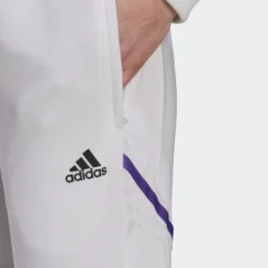 ADIDAS Real Madrid Training Trousers Condivo 22 - White/Black Woman -Track Fit Wear Sales 9ac027666939