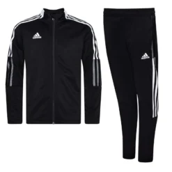 Adidas Tracksuit Tiro - Black/White Kids