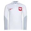 Nike Poland Training Shirt Dri-FIT Strike Drill 2022/23 - White/Grey/Sport Red Kids