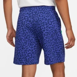 Nike Brazil Training Shorts Fleece - Lapis/Coastal Blue/Green Spark -Track Fit Wear Sales a975b8844f84