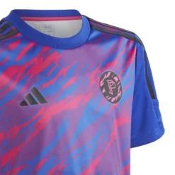 Adidas Training T-Shirt Pogba - Real Magenta/Lucid Blue Kids -Track Fit Wear Sales b2da3ddd8777