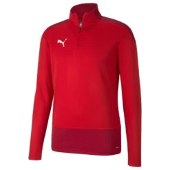 PUMA Training Shirt TeamGOAL 23 1/4 Zip - Puma Red/Chili Pepper